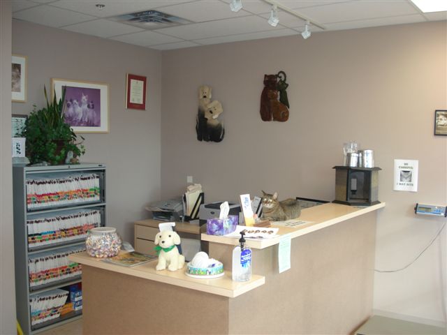 Reception area Reception area